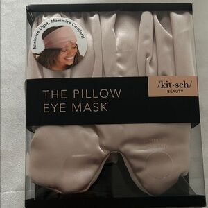 Kitsch Soft Satin Eye Mask - Cream